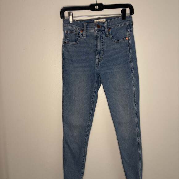 Madewell Denim - Madewell High-Rise Skinny Jeans Medium Wash Women's Size 26